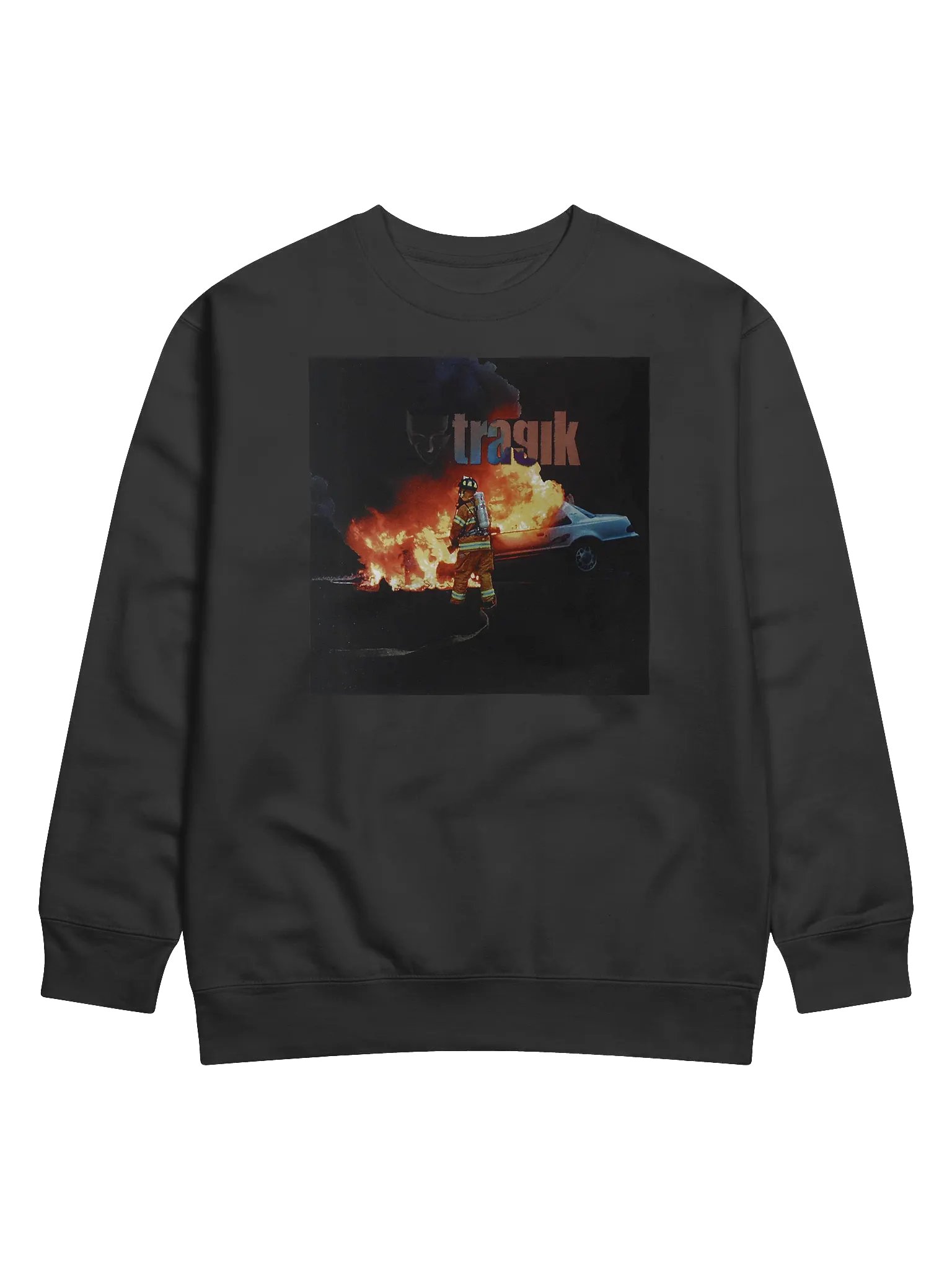 The Real TRAGIK "Fire Engine" Cover Art Sweatshirt product image (1)