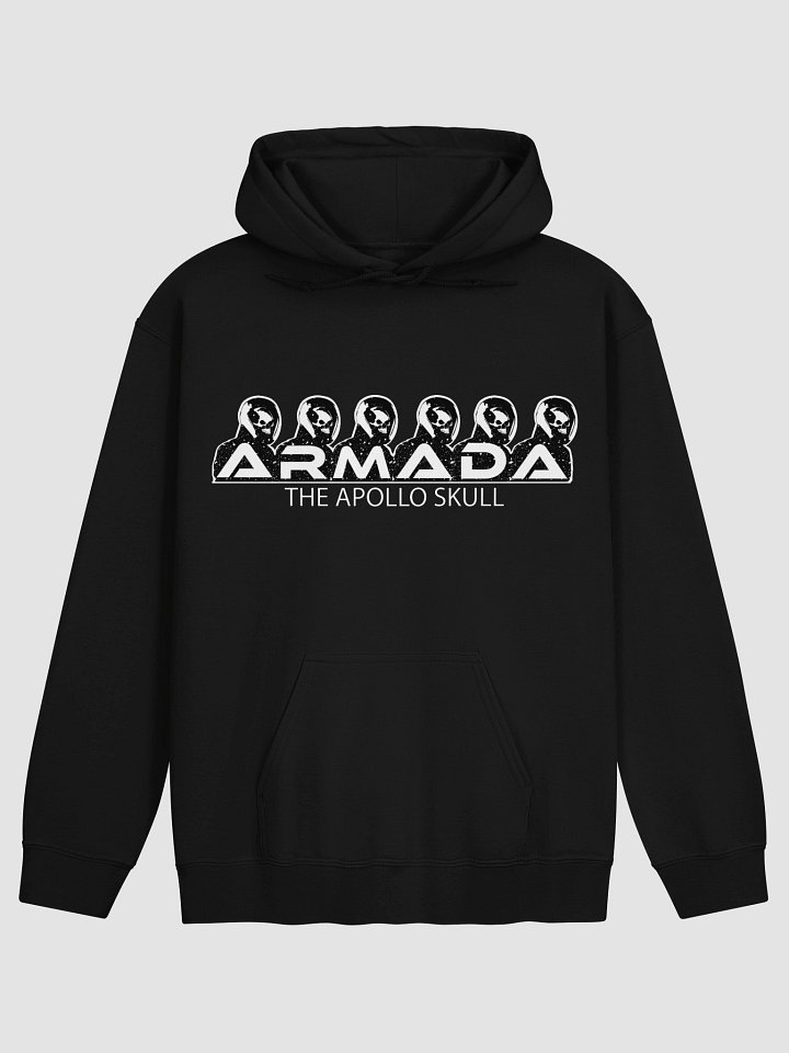 Armada Skull (On Back) Black Hoodie product image (1)