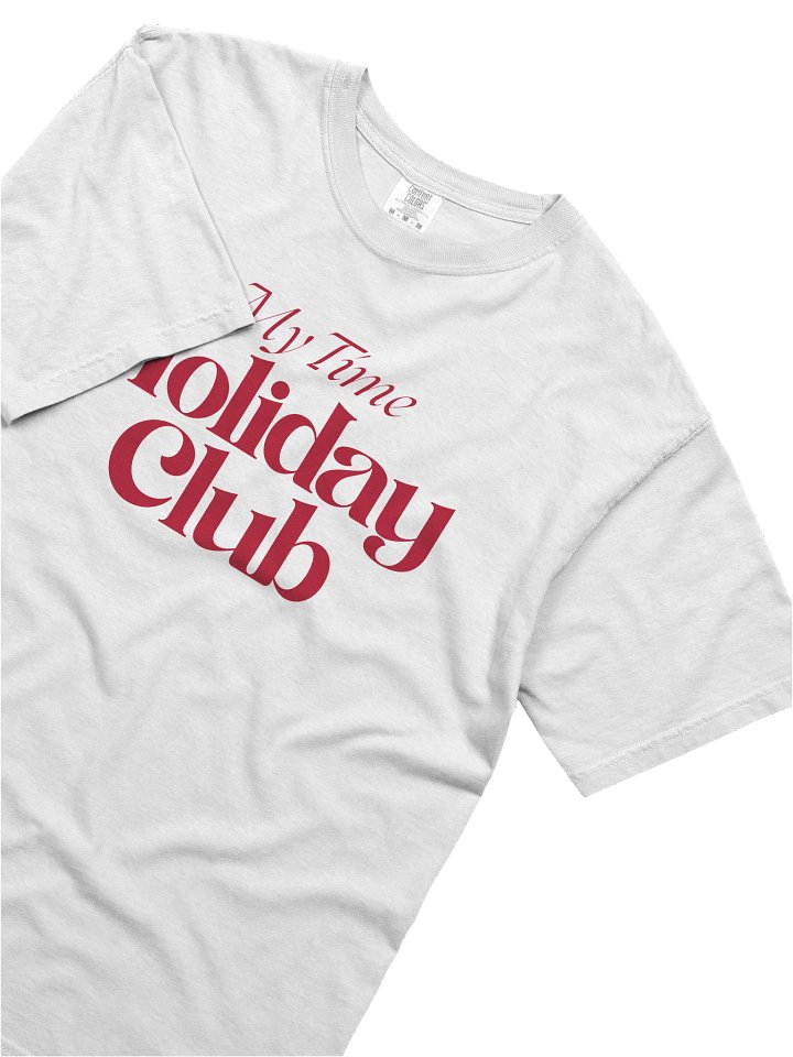 Holiday Club T-Shirt | MyTime Holiday Collection product image (2)