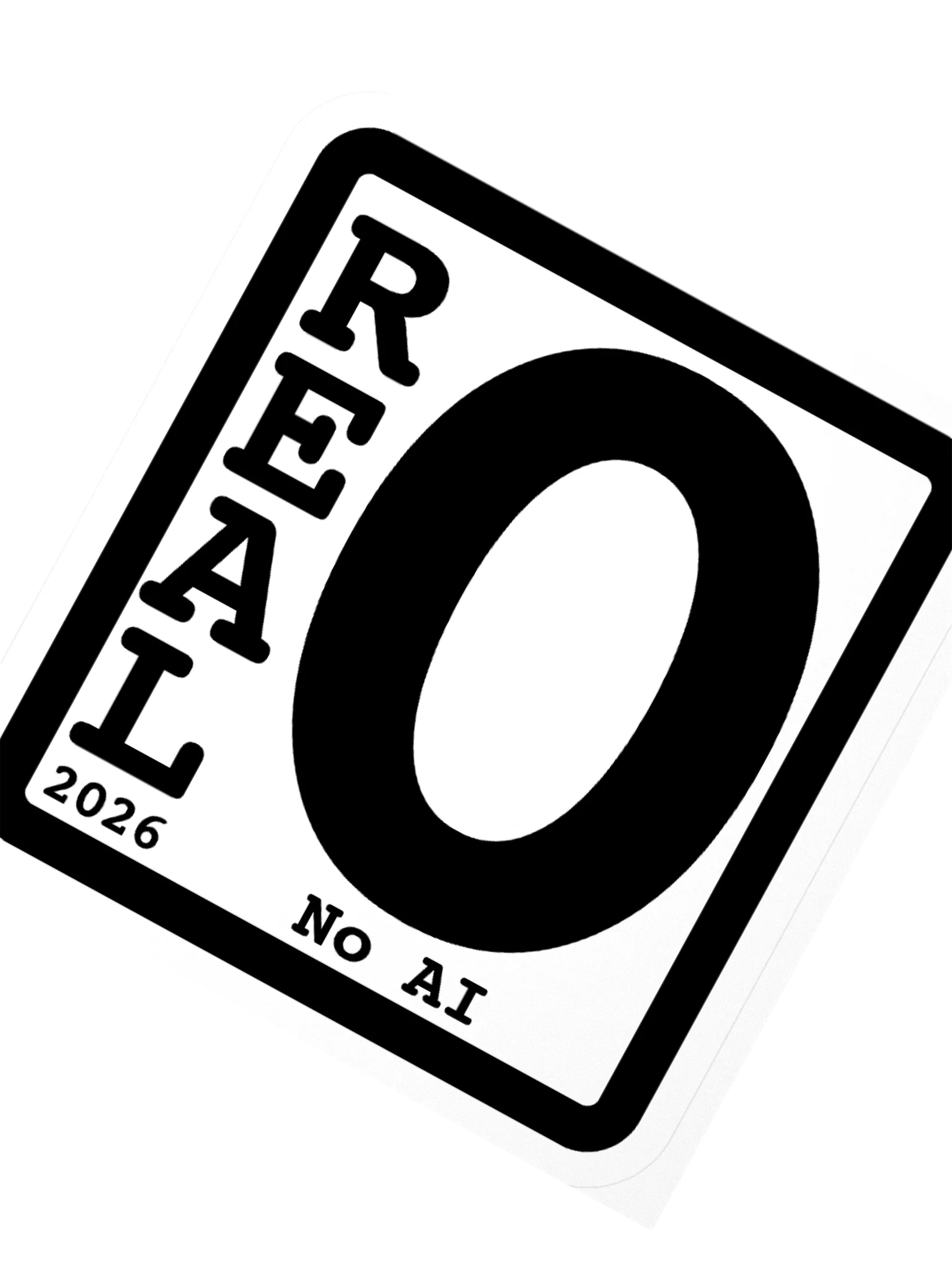 REAL 0 Sticker product image (2)