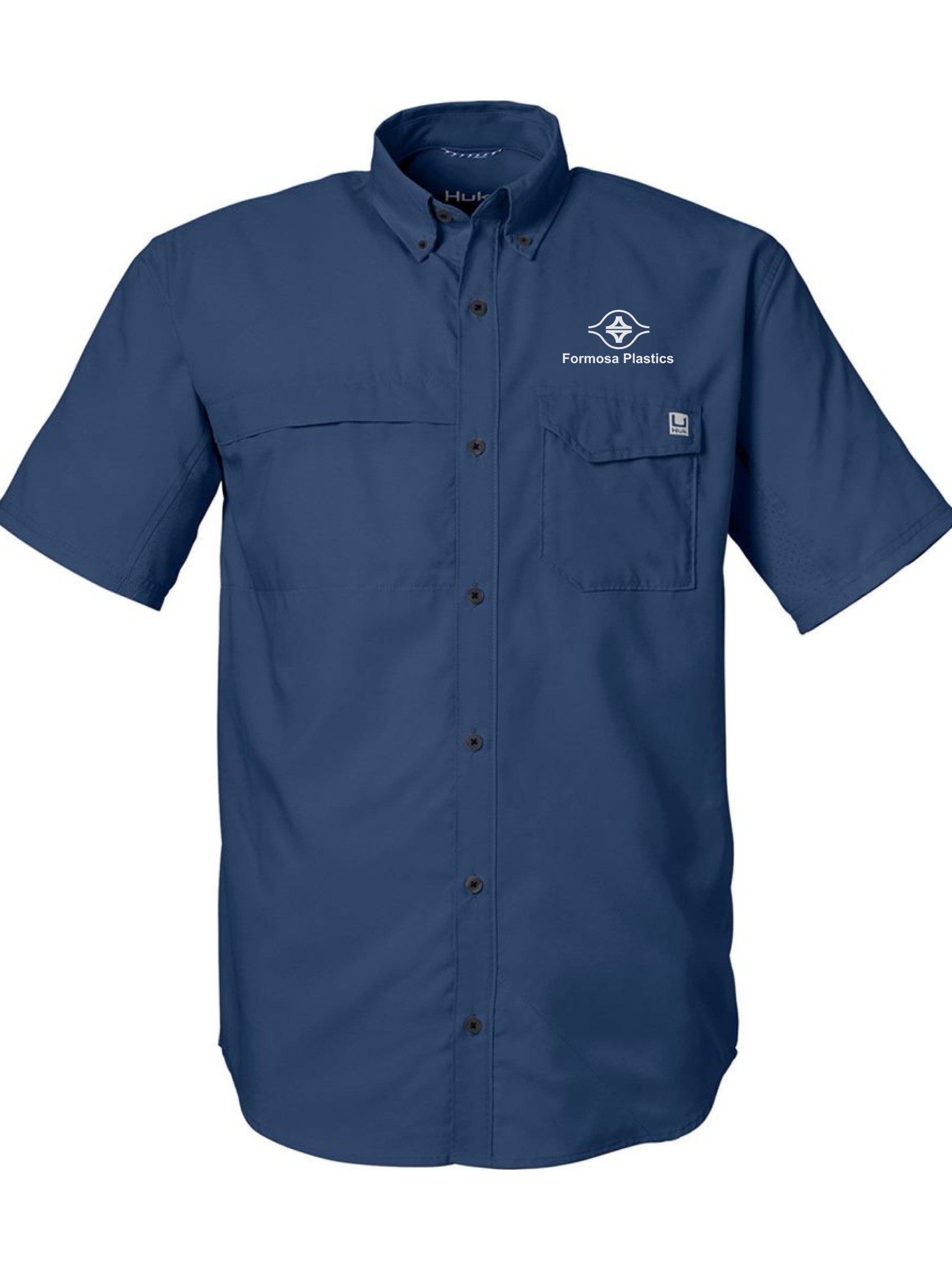 Formosa Plastics - HUK Mens Tide Point Short Sleeve Shirt product image (1)