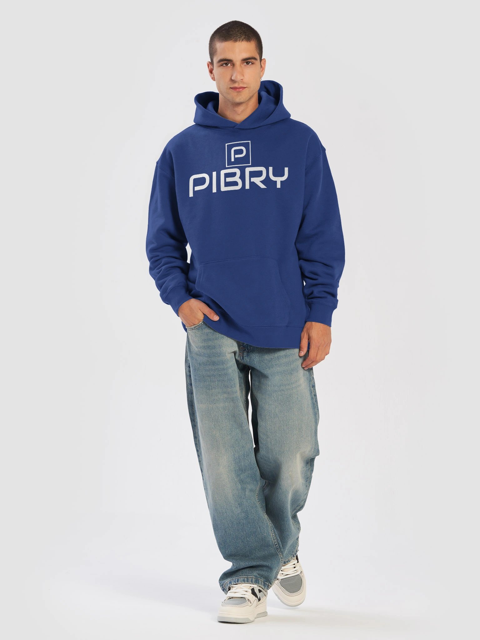 PIBRY Stacked Logo Hoodie - Men's product image (5)