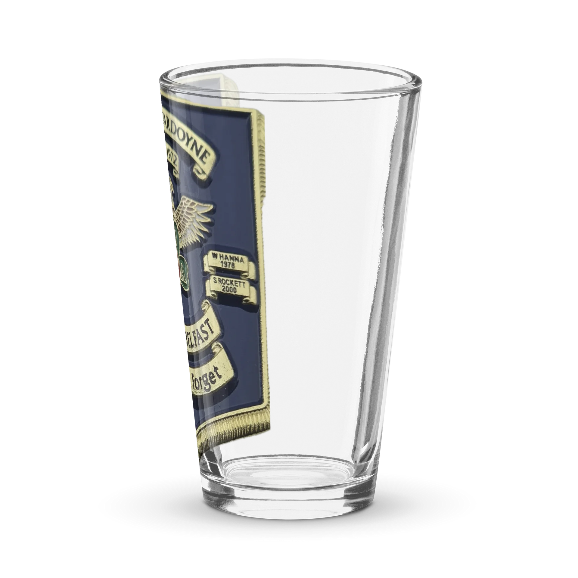 Pride of Ardoyne North Belfast Pint Glass product image (4)