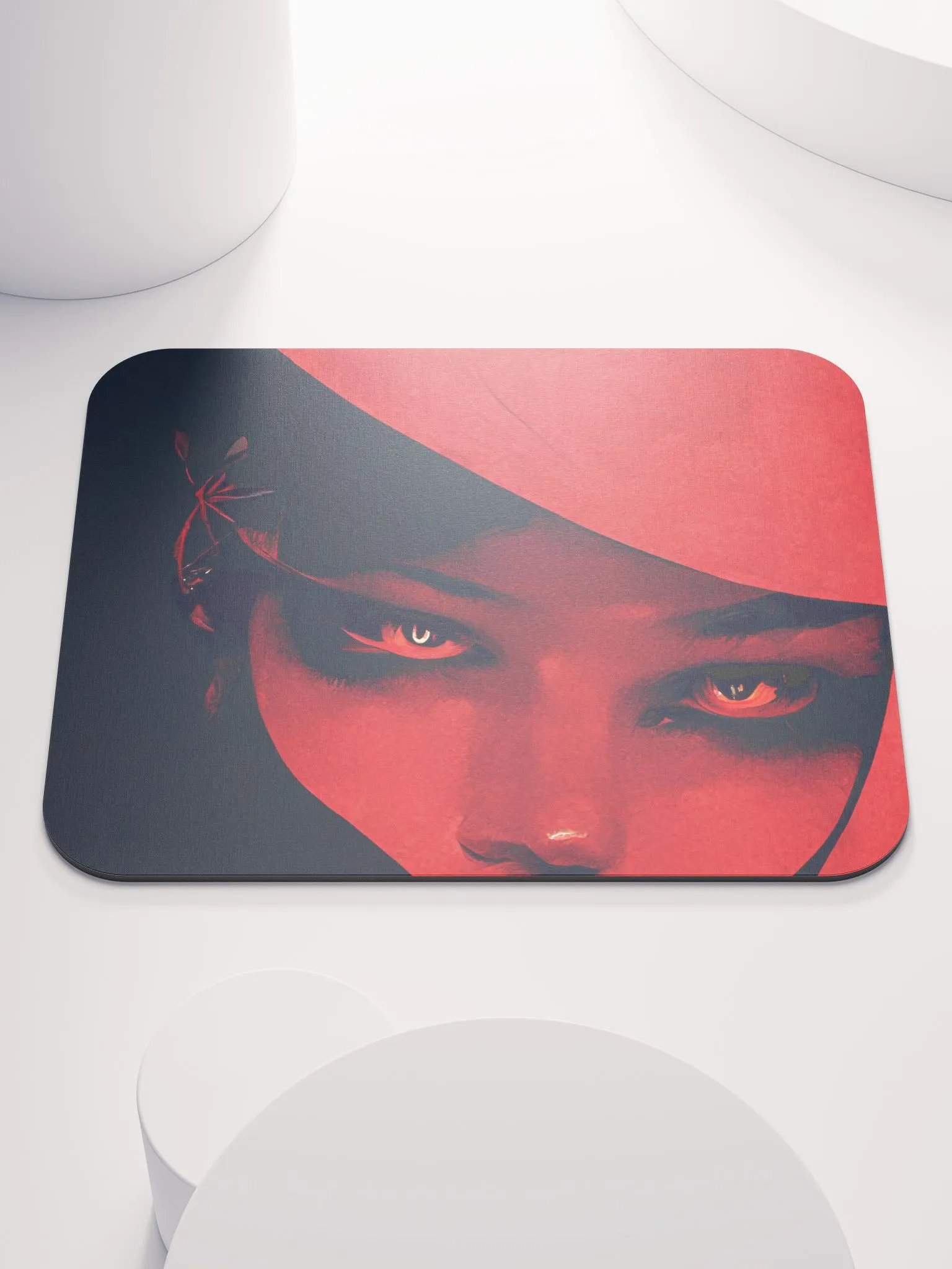 Crimson Gaze Mouse Pad product image (1)