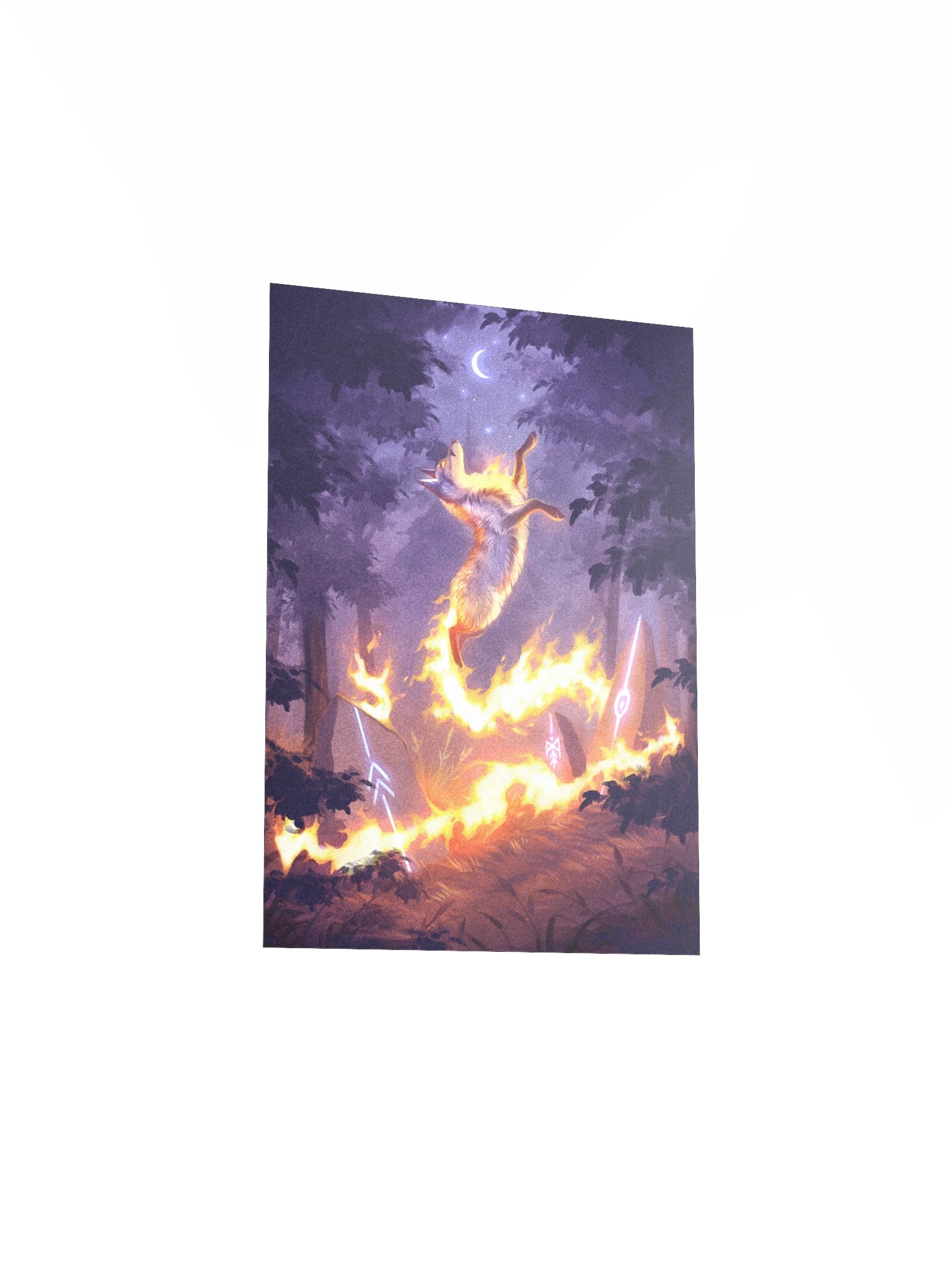 Fire Fantasy | Matte paper poster product image (7)
