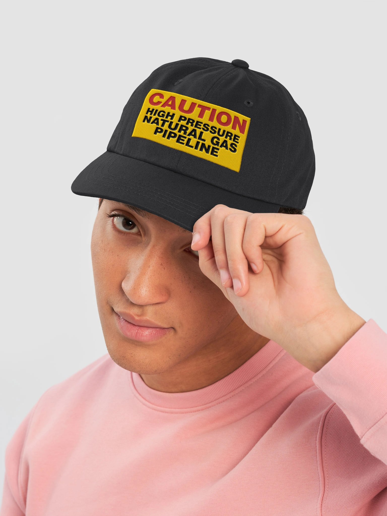 Caution High Pressure Pipeline Hat product image (5)