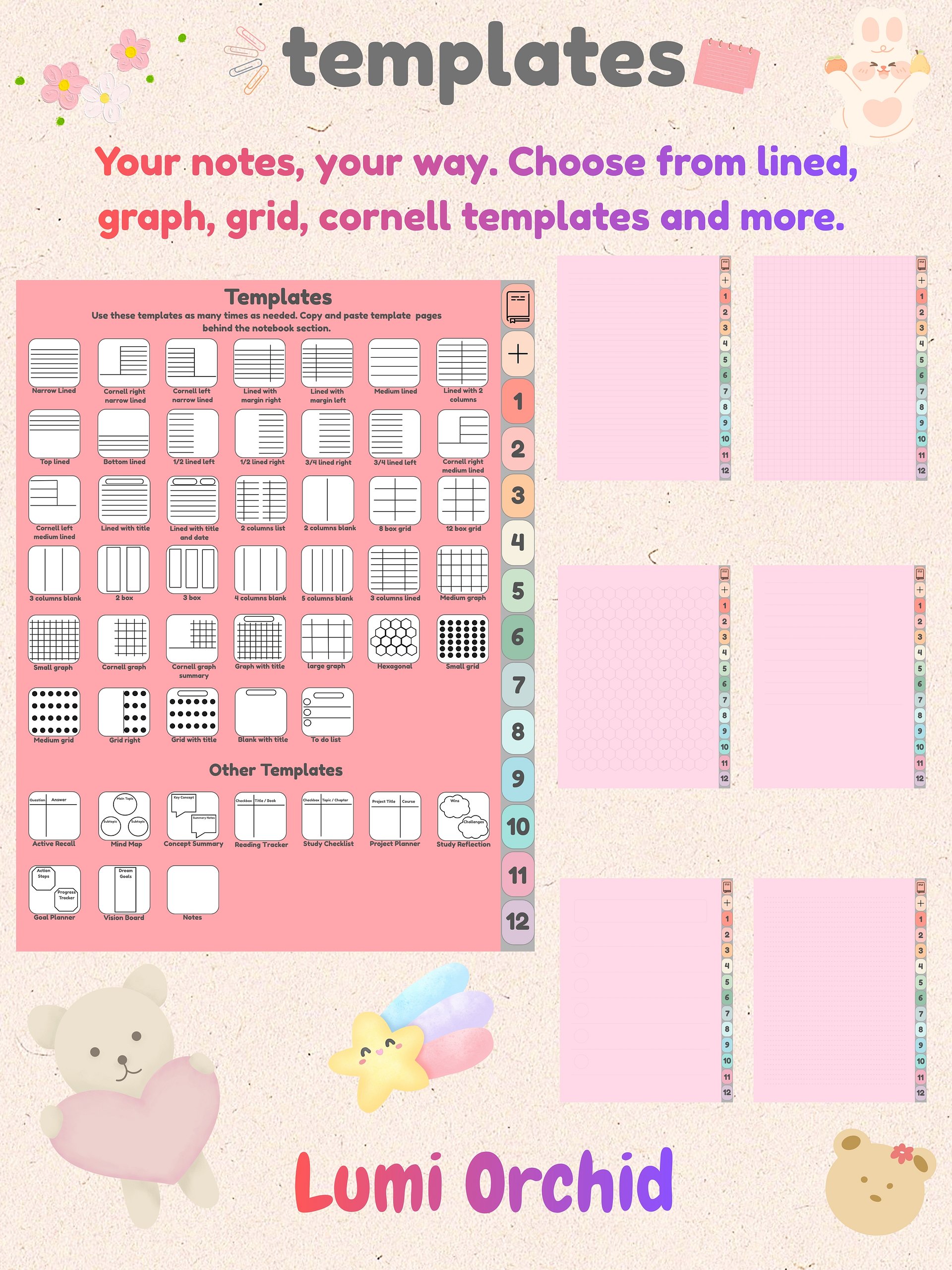 Pink Digital notebook product image (3)