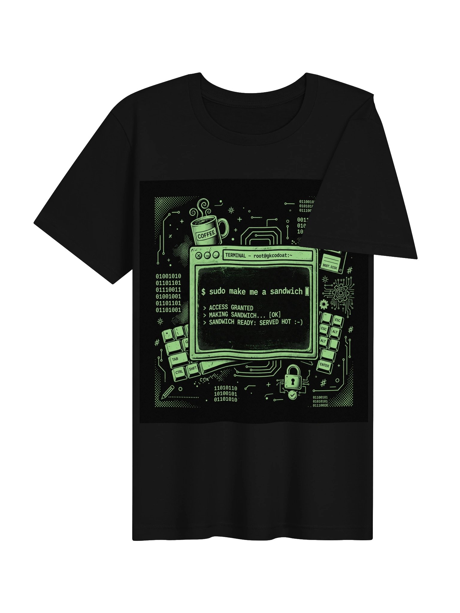 Sudo Make Me a Sandwich Tee product image (4)