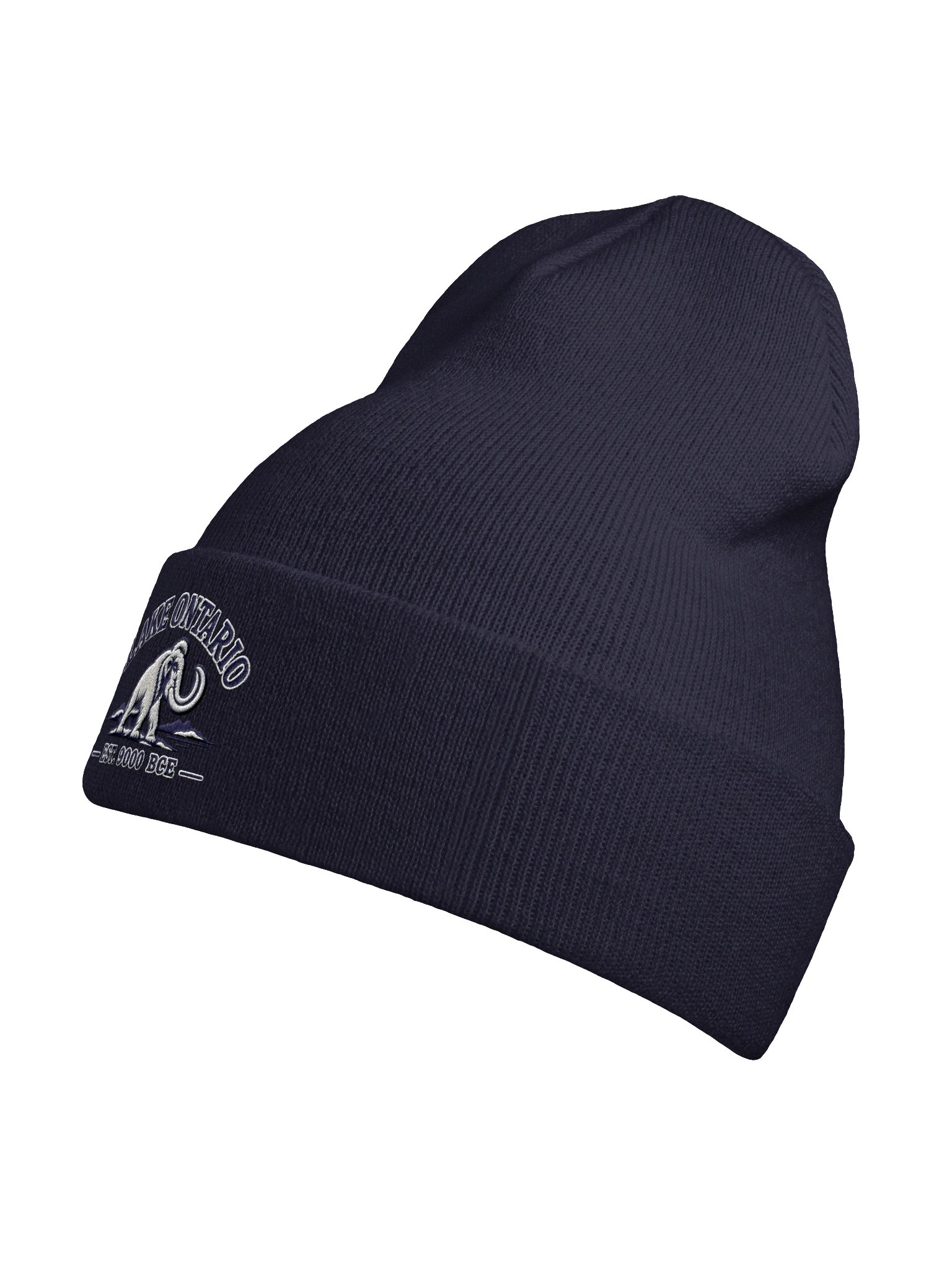 Lake Ontario Mammoth Premium Cuffed Beanie | Navy product image (9)
