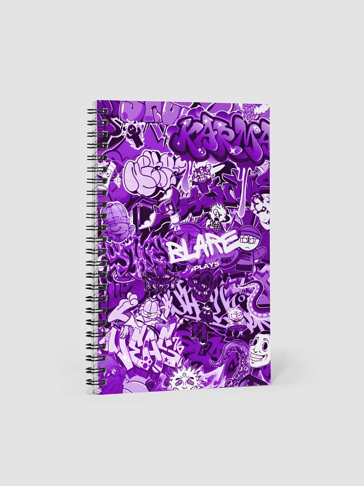 Graffiti Fusion Spiral Notebook product image (1)