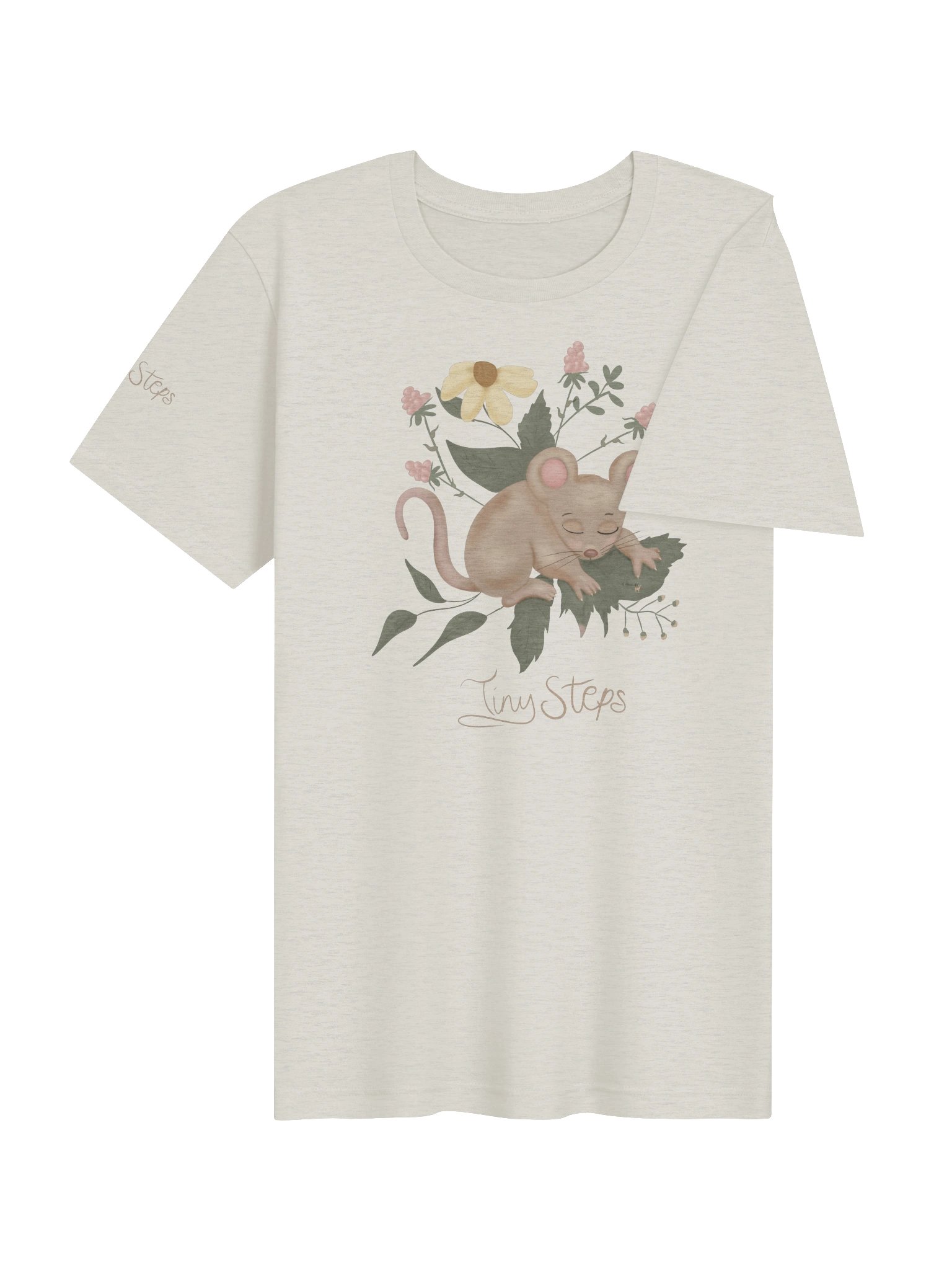 Tiny Steps Mouse Floral Tee product image (4)