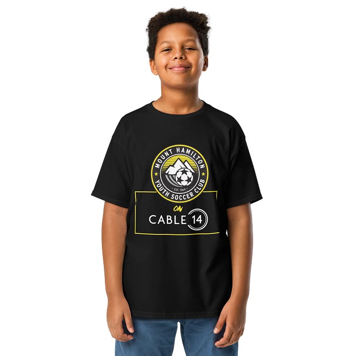 MHYSC on CABLE 14 (WHITE LOGO) YOUTH T-SHIRT product image (1)