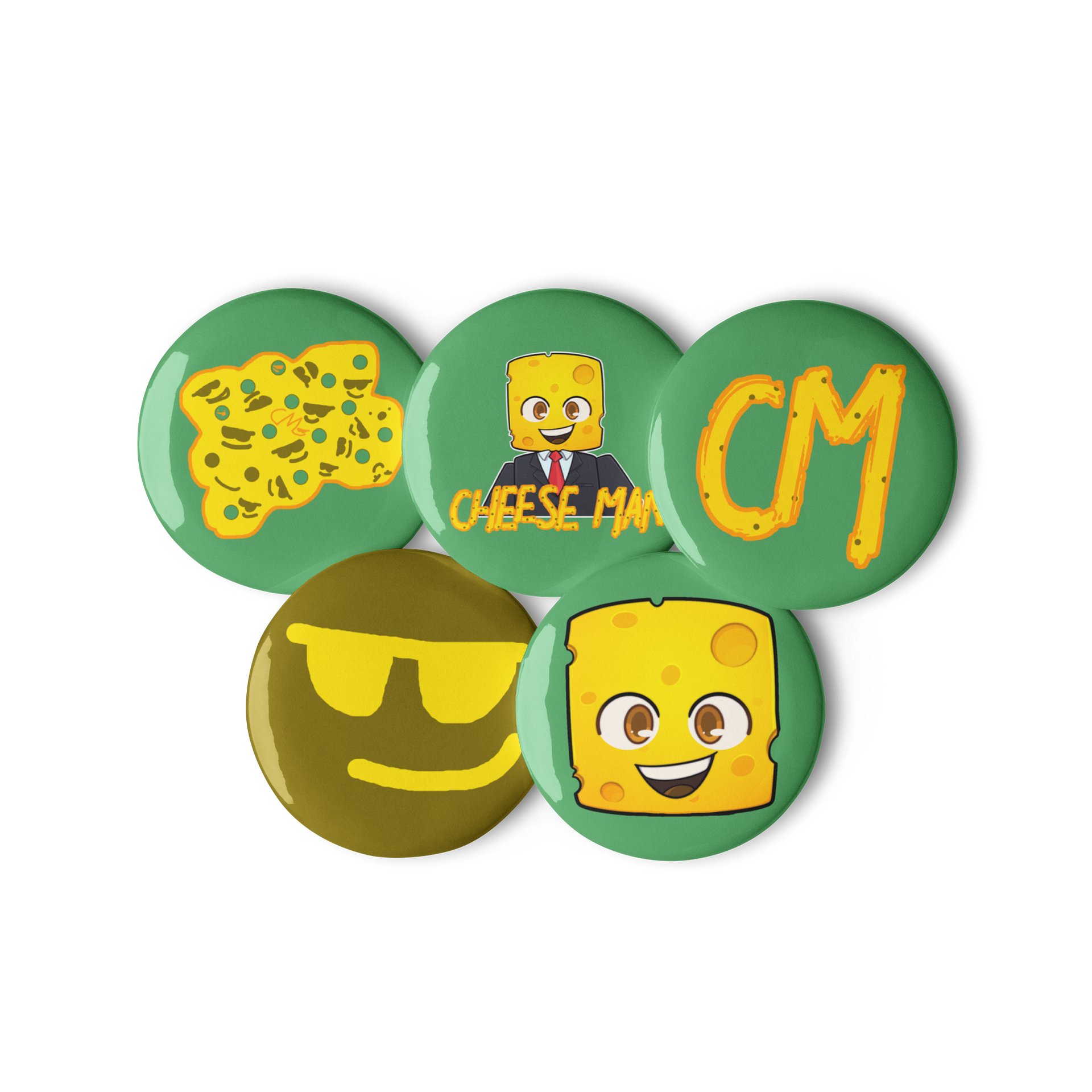 Cheese Man Pins product image (3)
