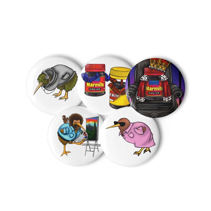 Set of 5 Badges product image (3)