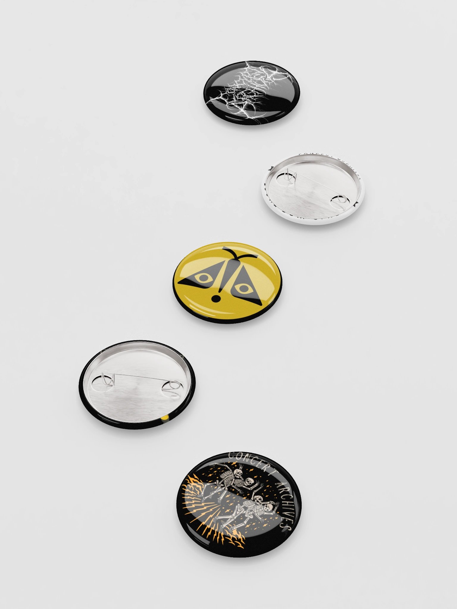 Set of Concert Archives Pins product image (4)