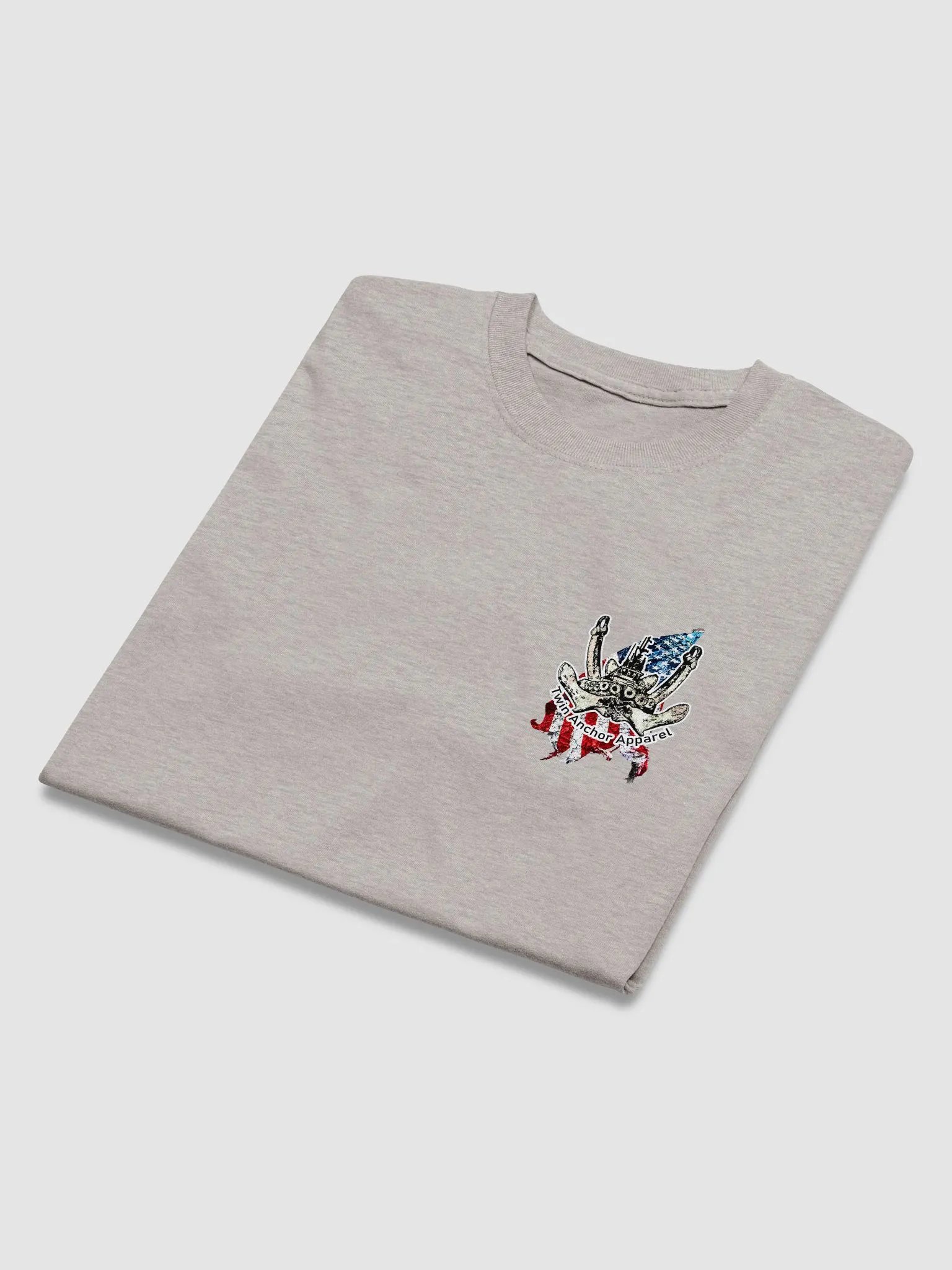 AF & Tug CE – Maritime Workwear | Twin Anchor Apparel Short Sleeve Tee Linehand Line product image (136)