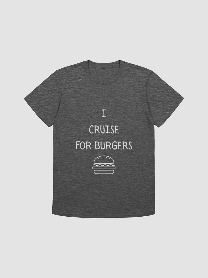 Burger T-Shirt - Dark Heather Gray product image (1)