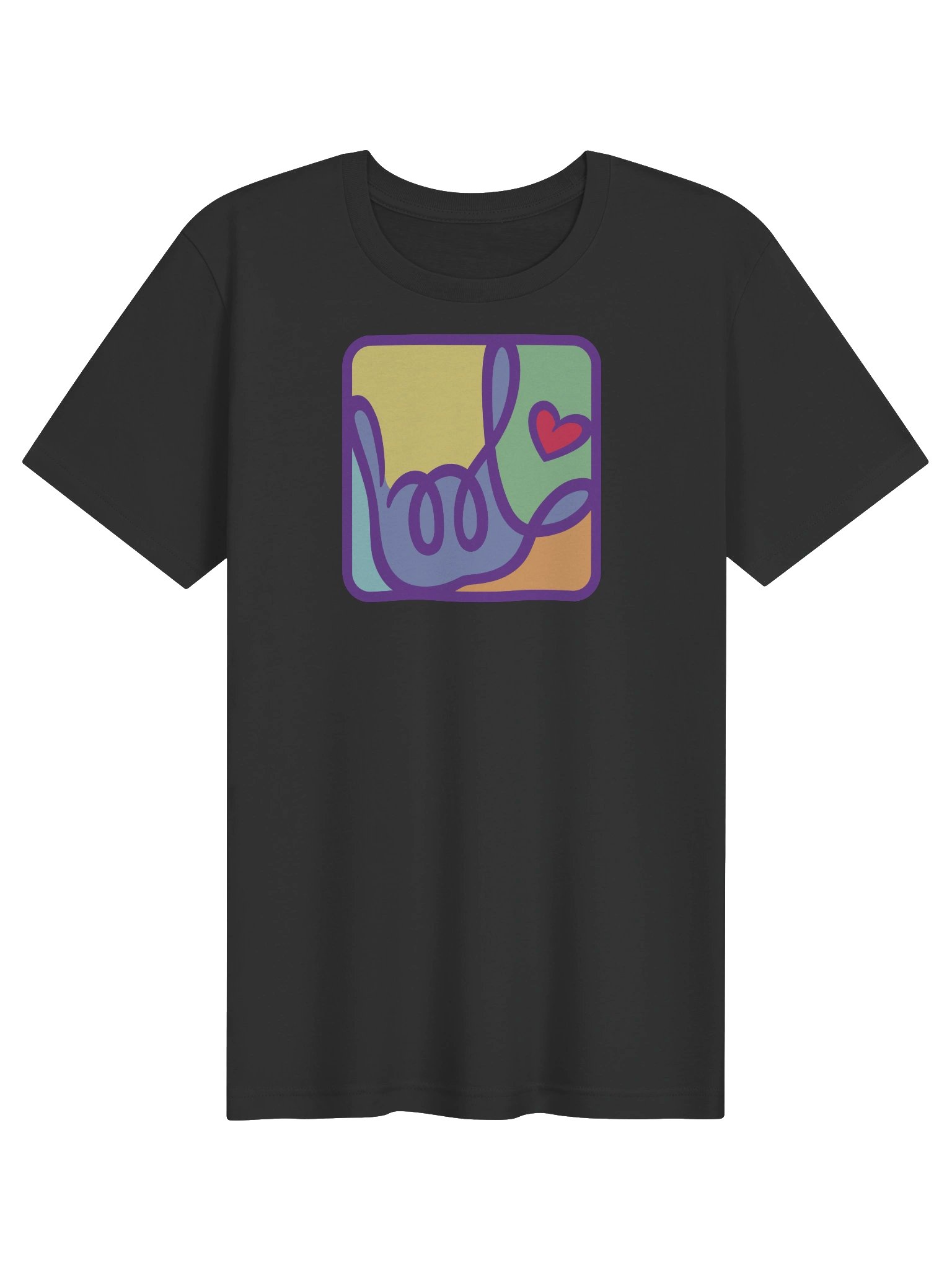 Forever ILY Pastel Block Unisex Tee product image (1)