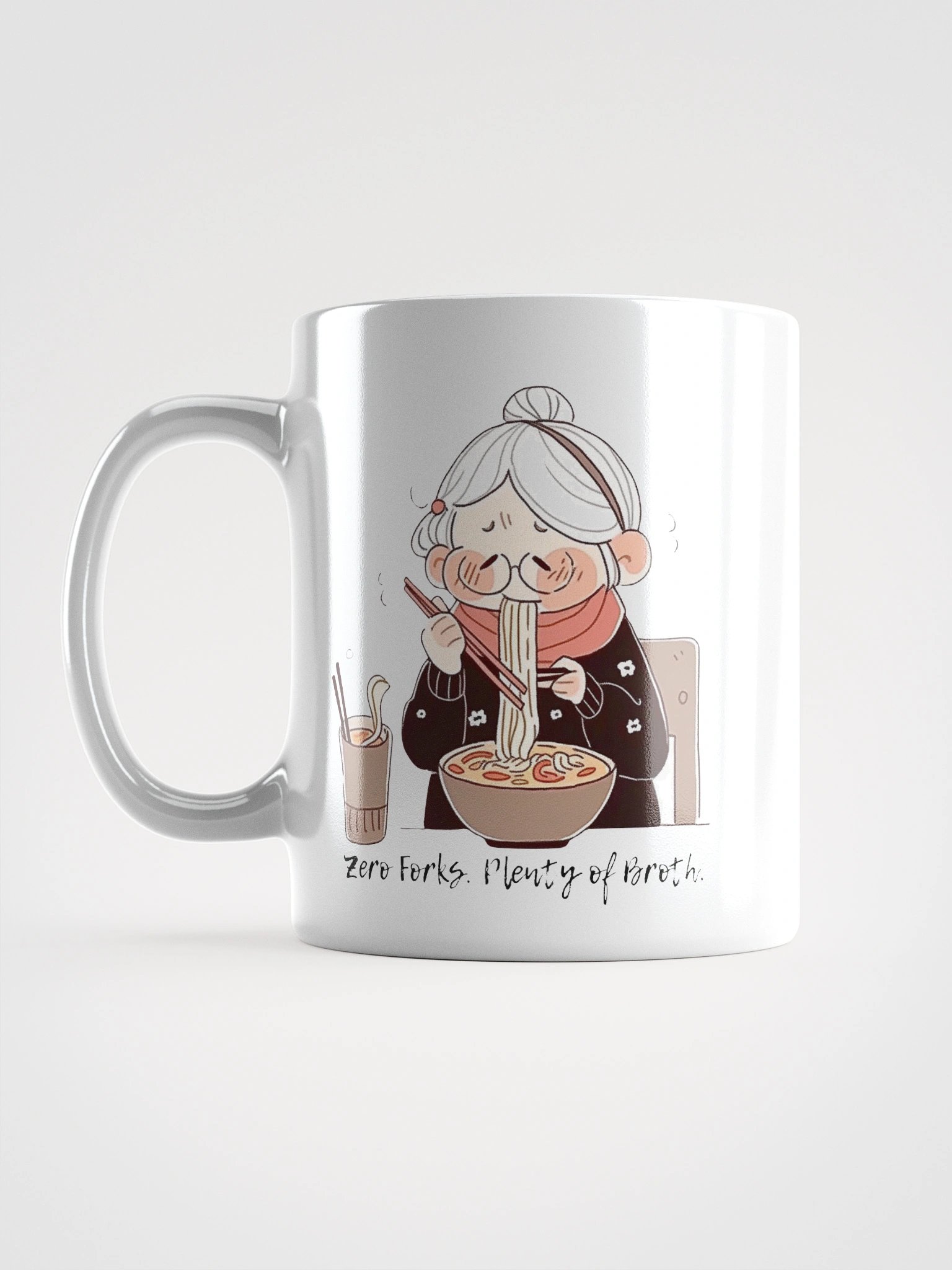 Zero Forks Plenty of Broth Microwave Mood Mugs™ product image (6)