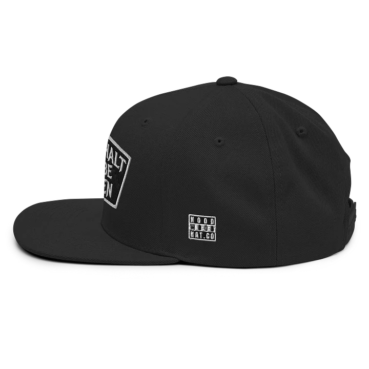 THOU SHALT NOT BE BROKEN , 6 panel Flat SnapBack product image (2)