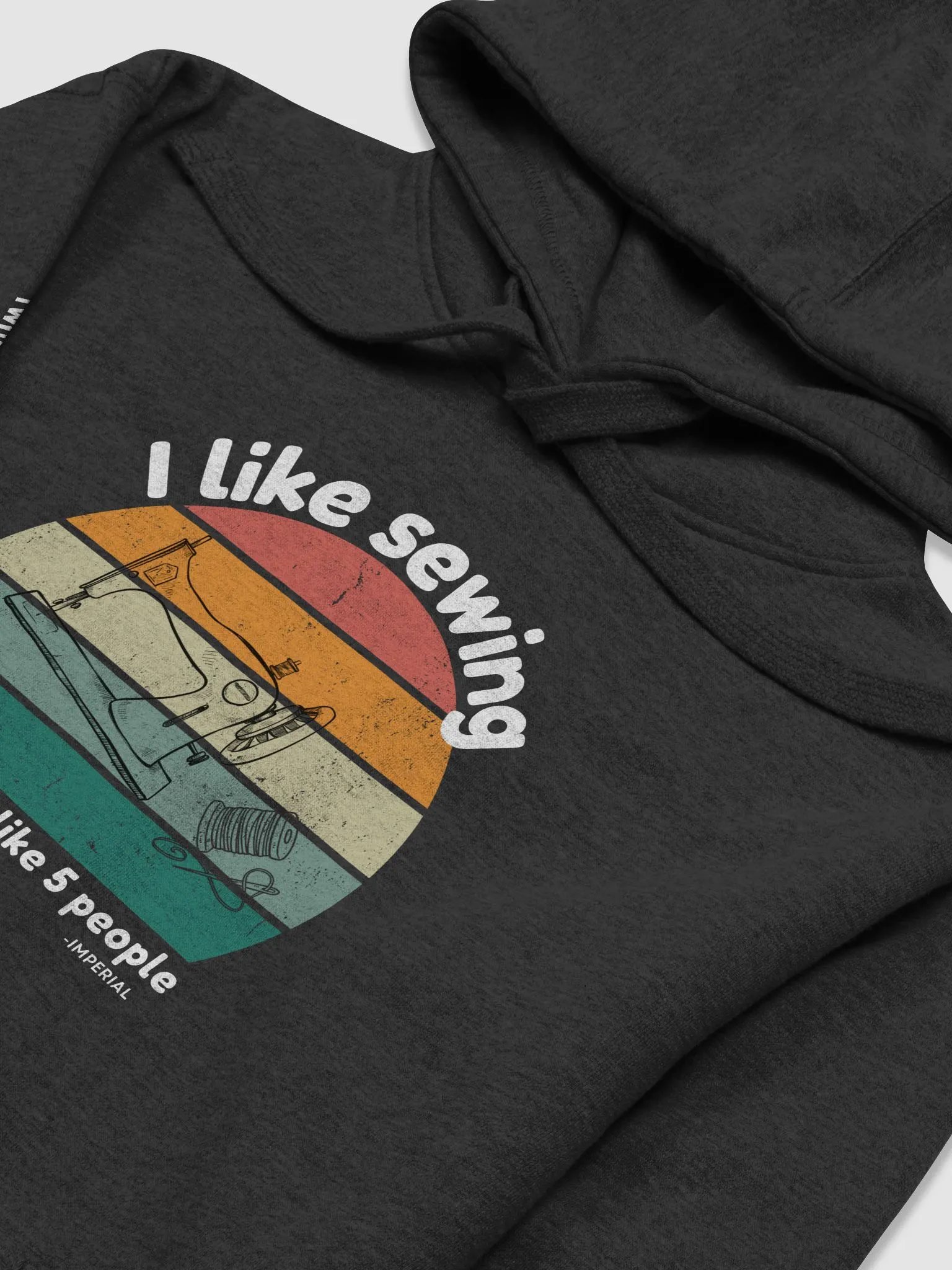 I like Sewing - Pull over hoodie product image (3)