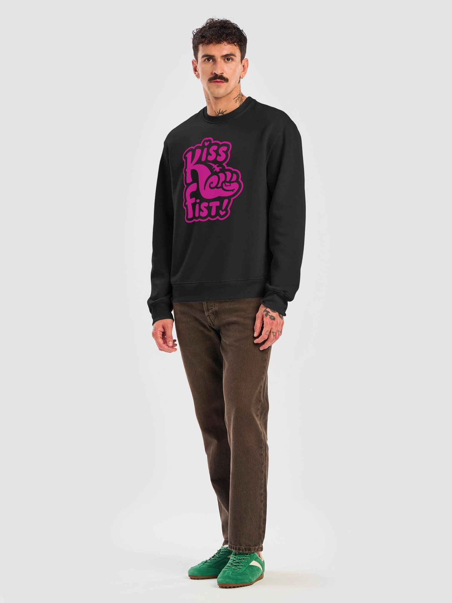 Kiss Fist Pretty in Pink Sweatshirt product image (43)
