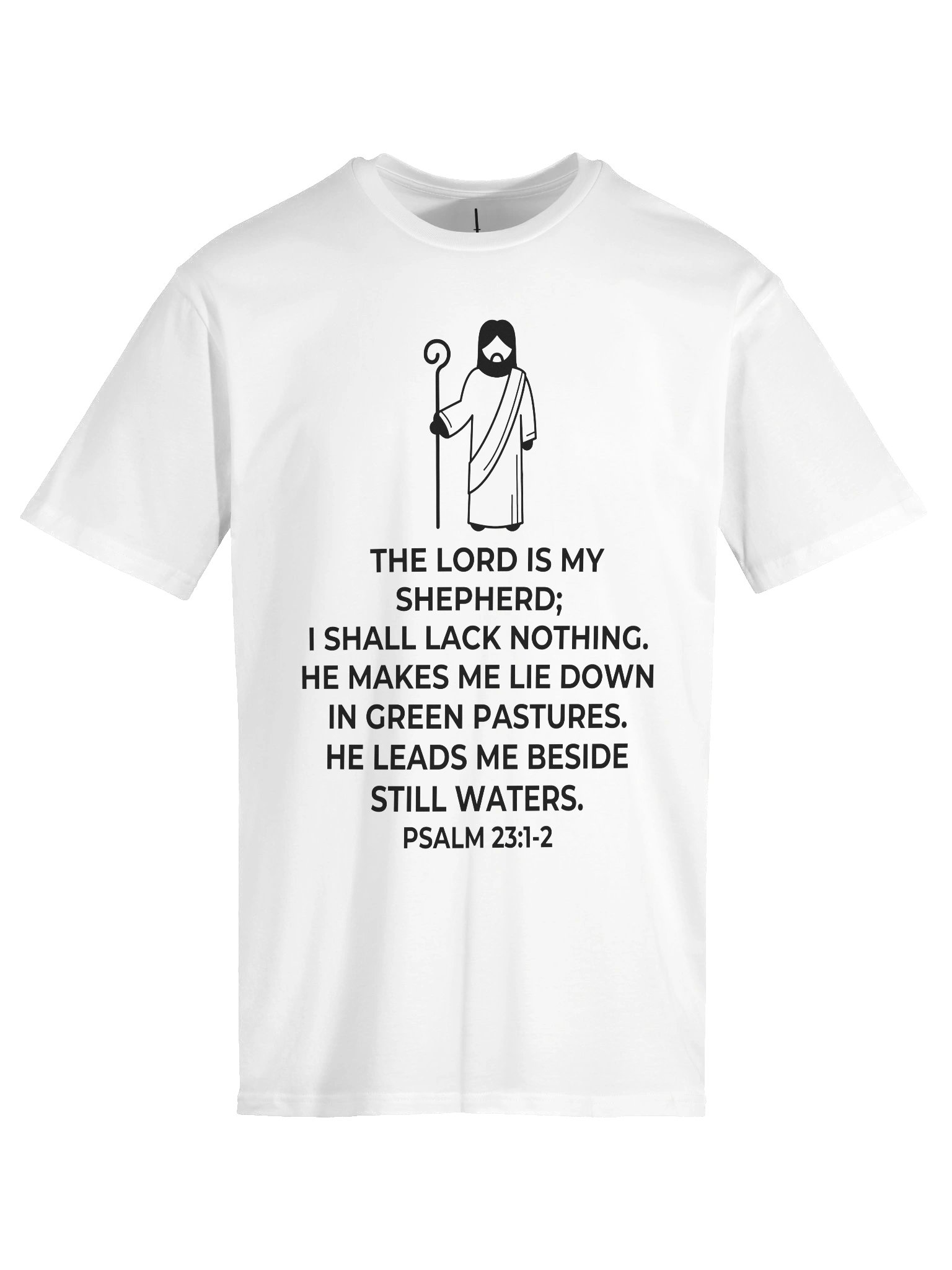 Psalm 23:1 Unisex Tee [Dark] product image (25)
