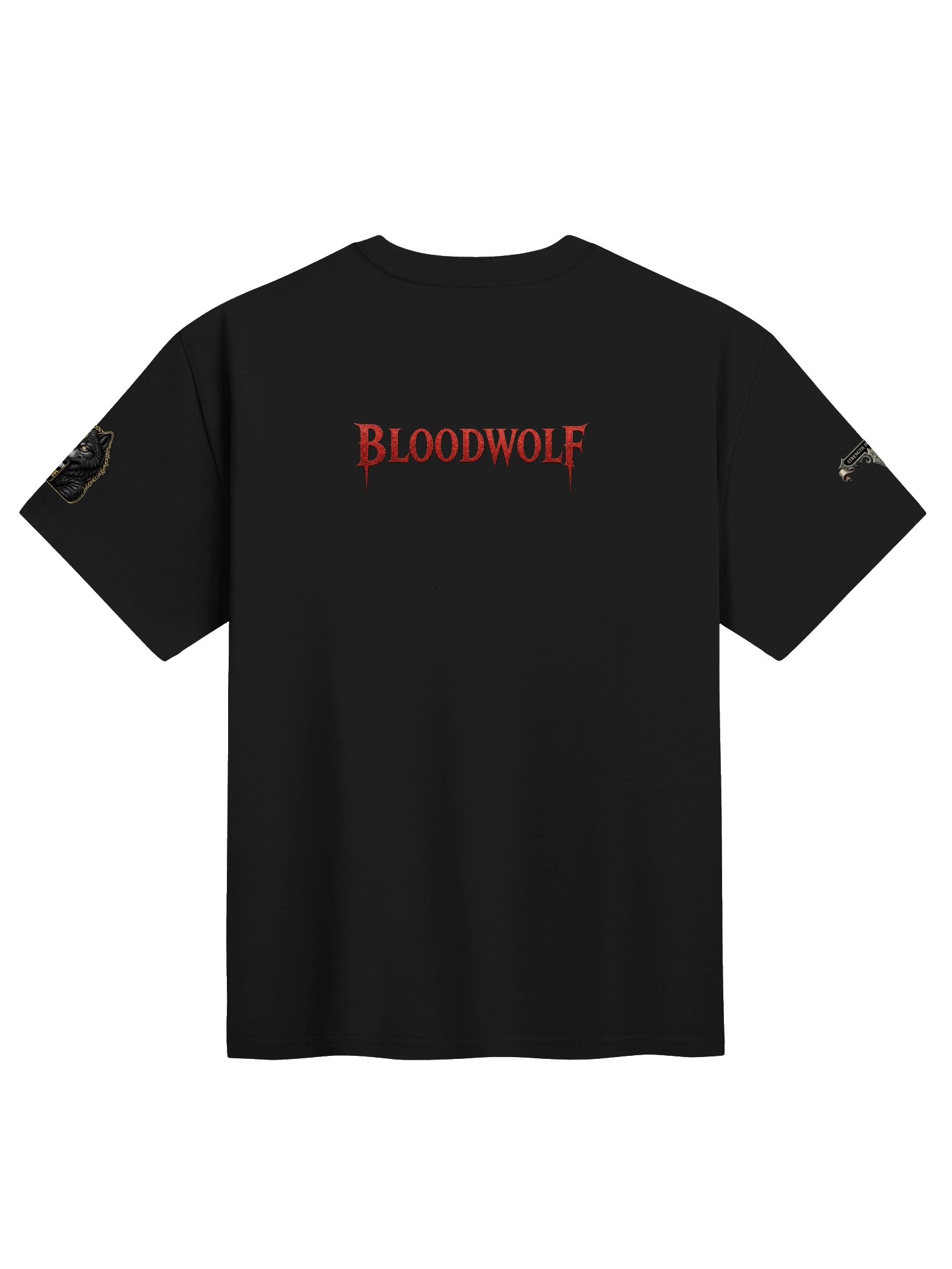 Blood Wolf Horror Logo Heavy Tee product image (7)
