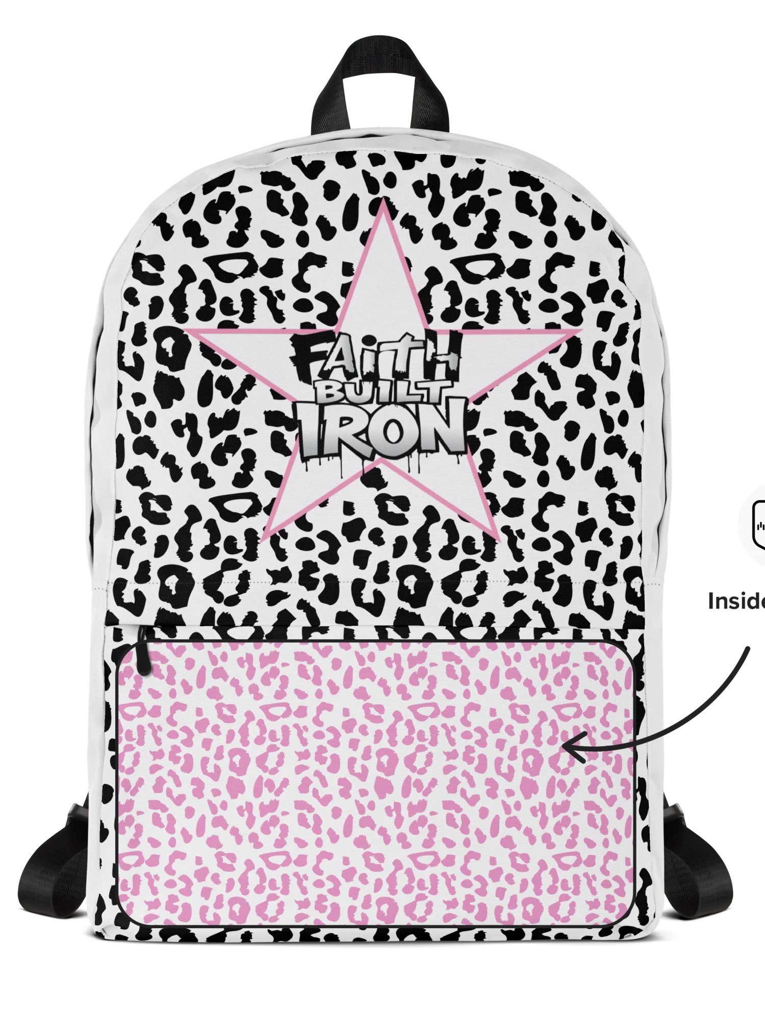 Christian Backpack Faith Built Iron product image (3)