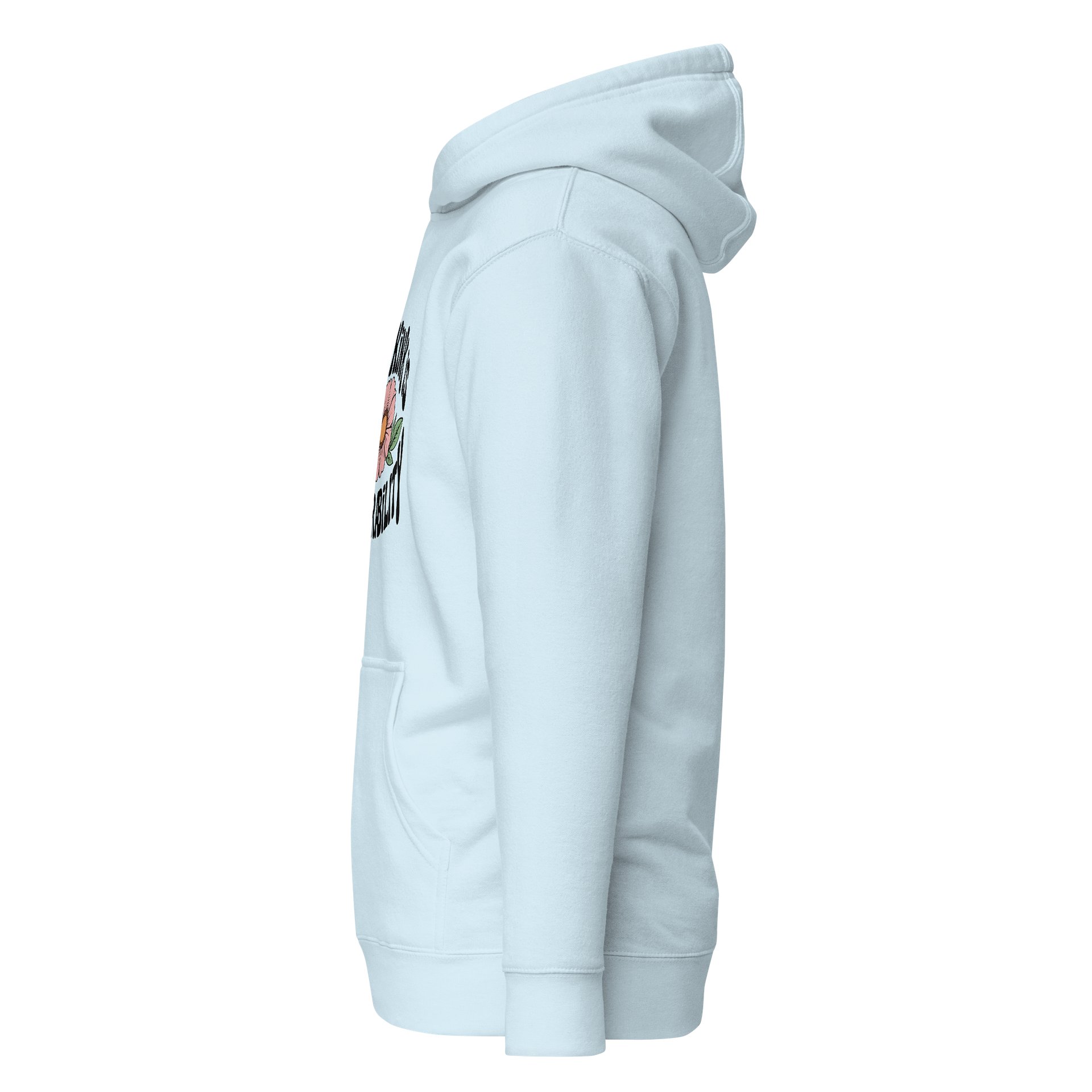 “My Kink Is Vulnerability” Light Blue Unisex Hoodie product image (4)