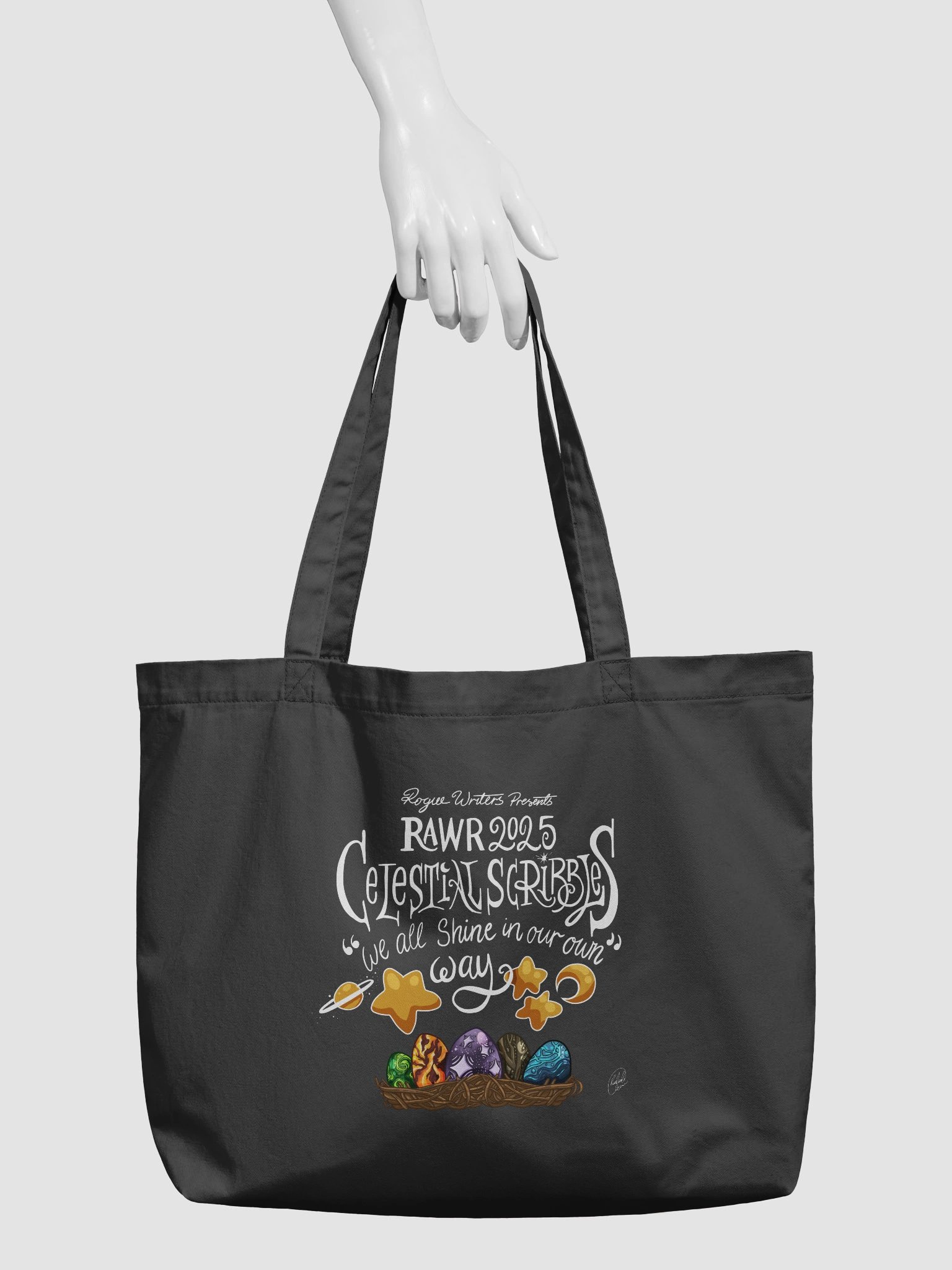 RAWR 2025 Celestial Organic Tote - Wide product image (1)