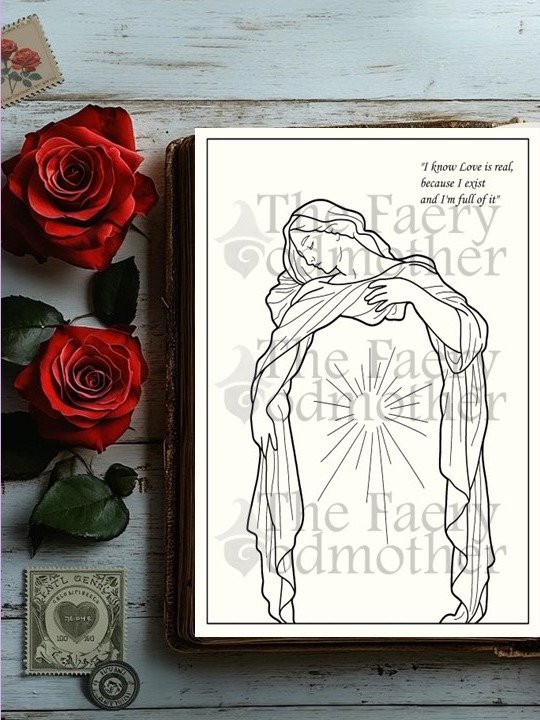 February '26 Coloring Page - Color the Universe product image (1)