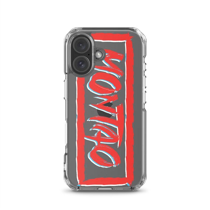 Montao Logo iPhone Case Red product image (23)
