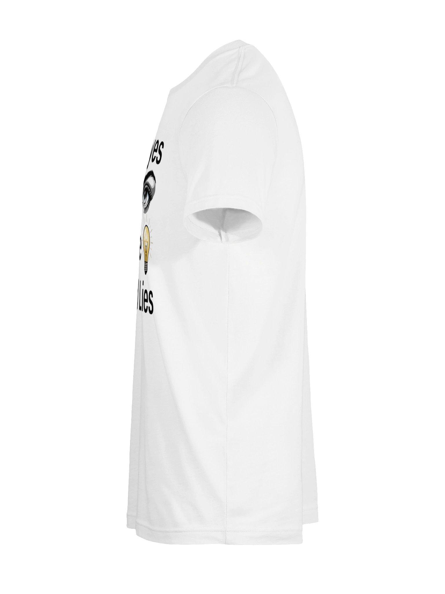 Real Eyes Realize Real Lies Statement Tee product image (59)