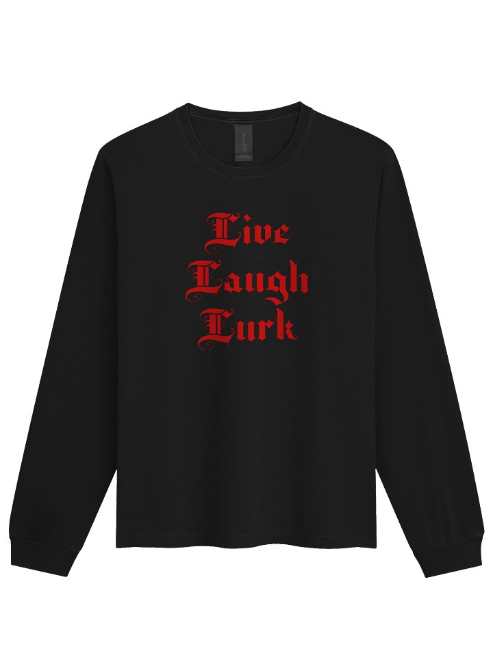 Live Laugh Lurk || Unisex Heavyweight Long Sleeve product image (1)