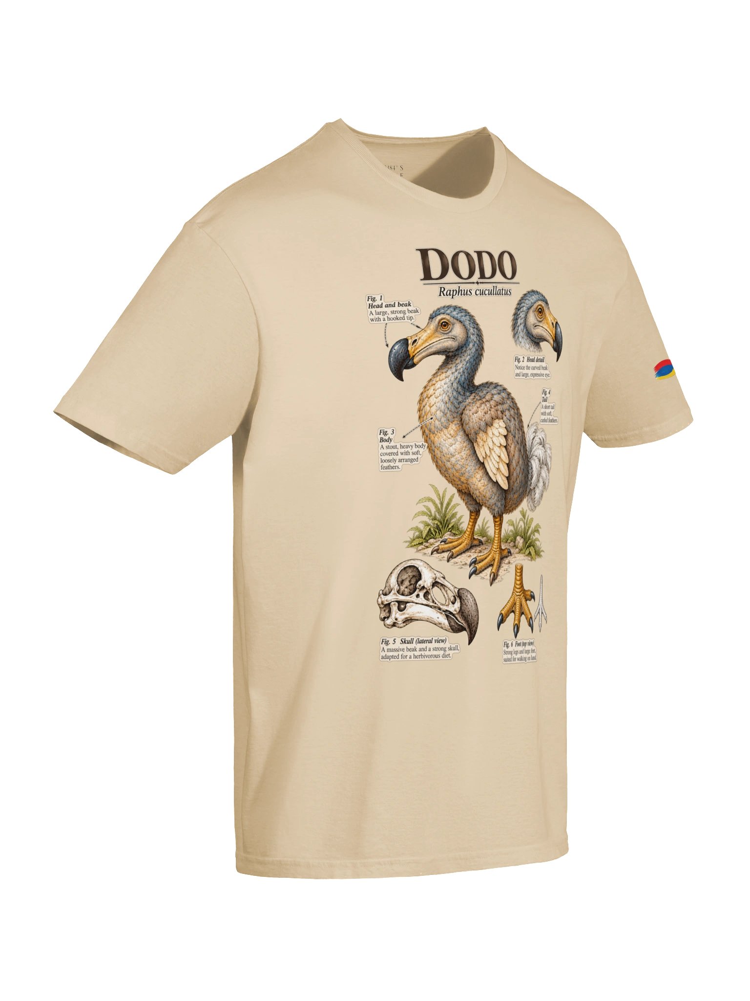 Mauritius Dodo Vintage T-Shirt product image (3)
