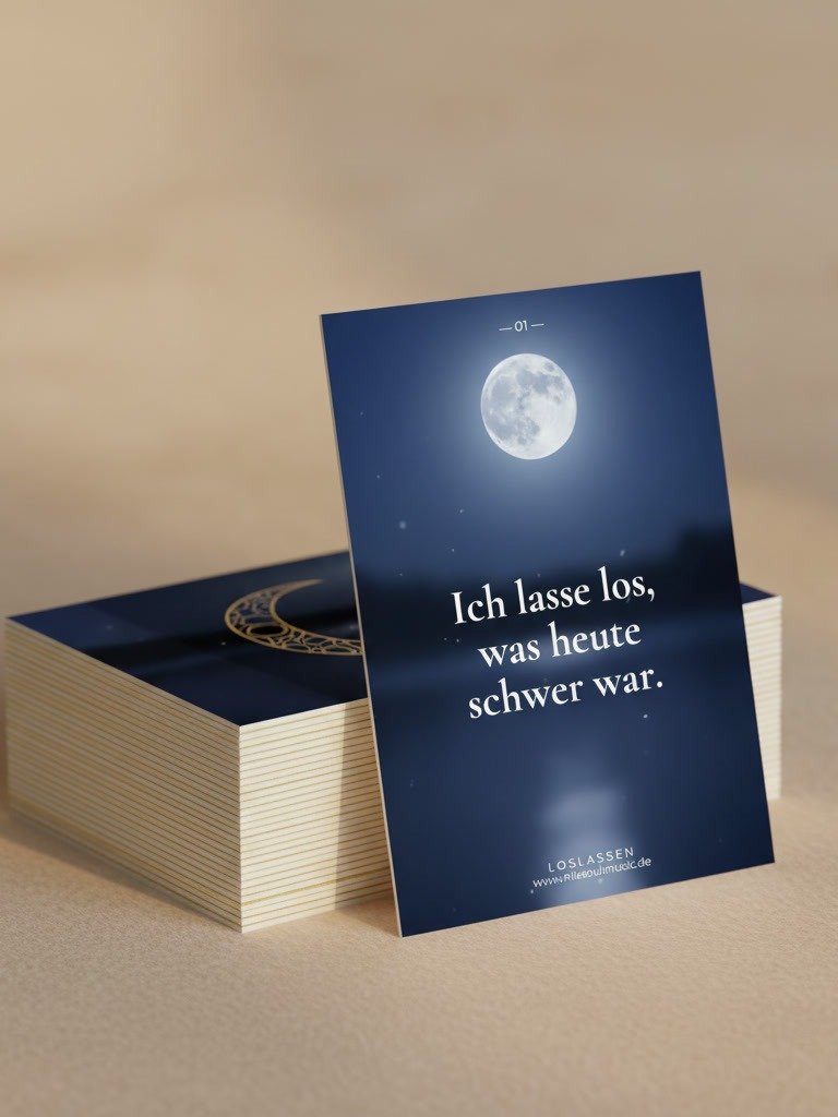Ich darf loslassen — 30 Affirmationskarten für Selbstliebe, Ruhe & tiefen Schlaf product image (2)