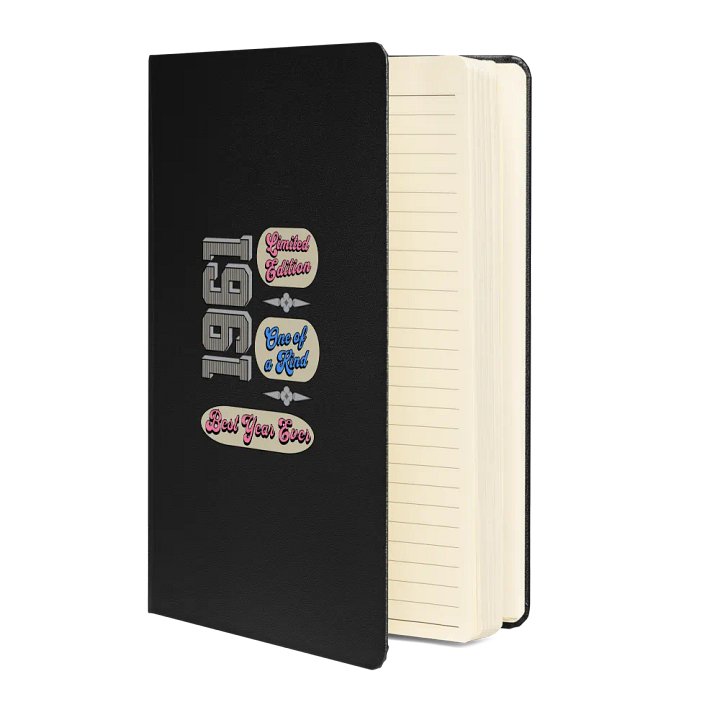 Best Year Ever 1961 Limited Edition Hardcover Notebook product image (2)