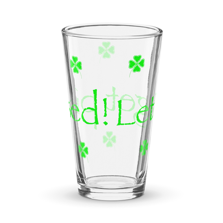 Let's Get Pissed! Shaker Pint Glass product image (2)