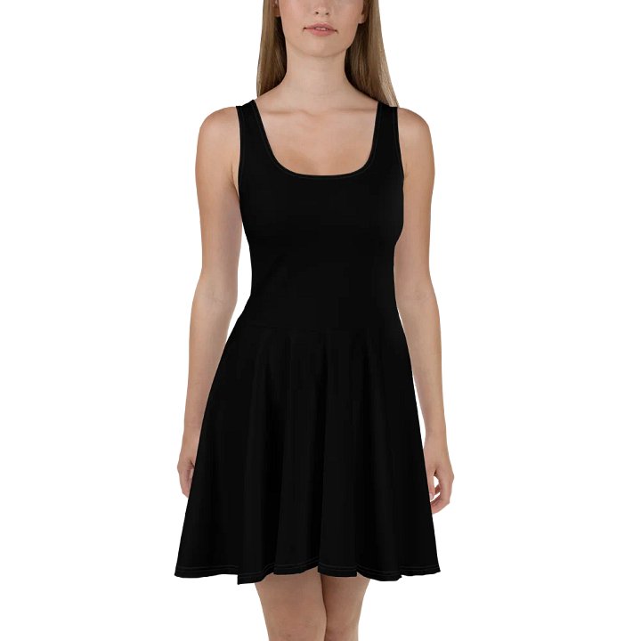 Midnight Muse All-Over Print Skater Dress product image (2)