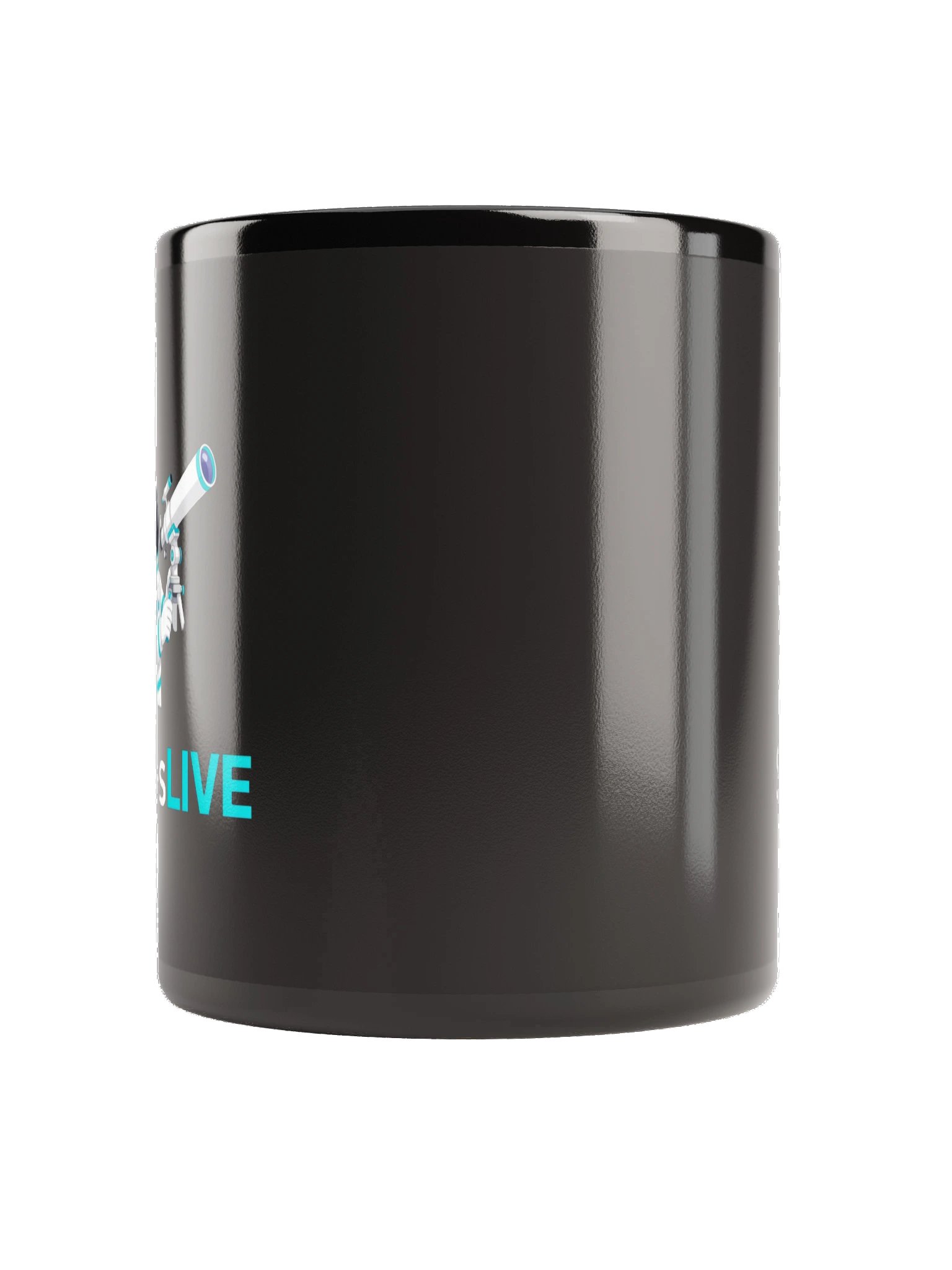 SkiesLIVE Astronaut Mug (Black) product image (8)