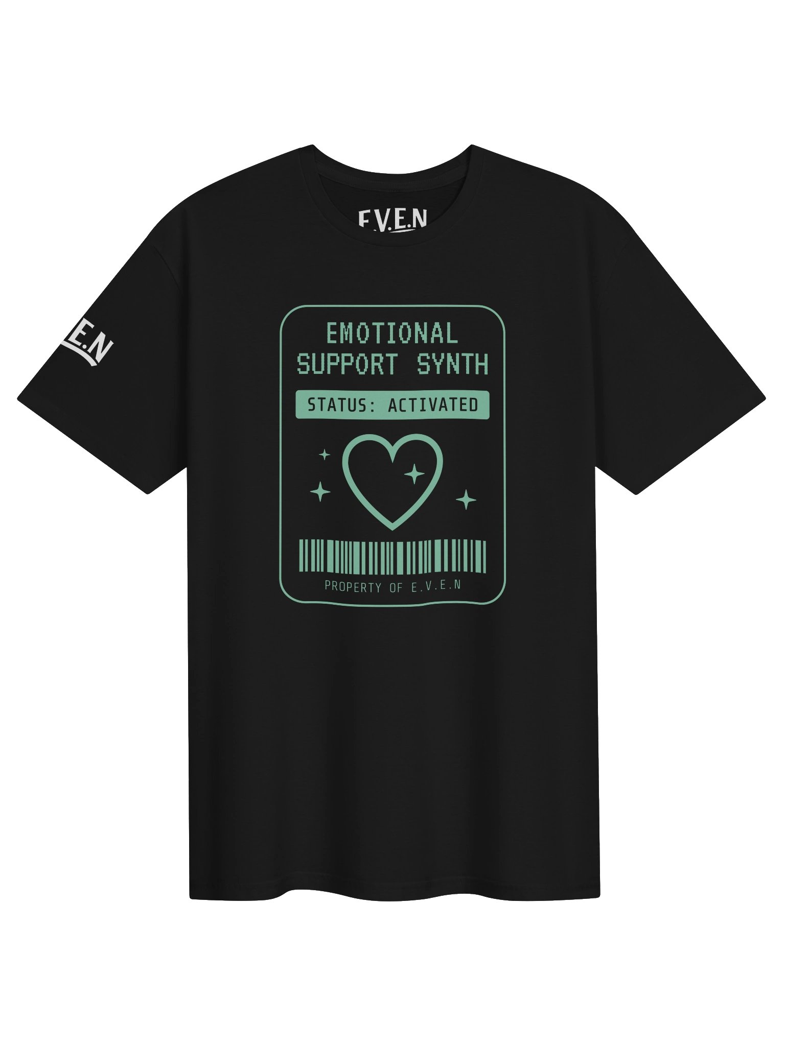 EMOTIONAL SUPPORT SYNTH — E.V.E.N Graphic Tee product image (1)