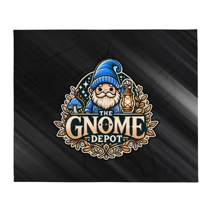 The Gnome Depot Throw Blanket product image (2)