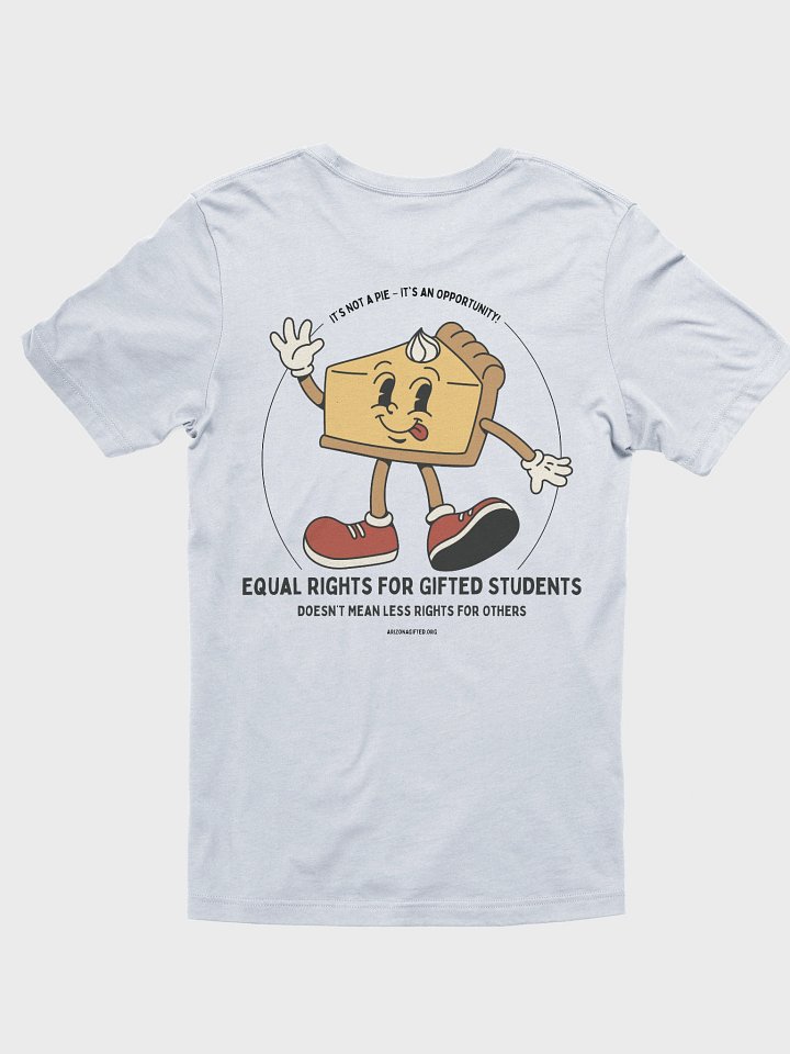 'Slice of the Pie' Advocacy Tee (Light) product image (2)