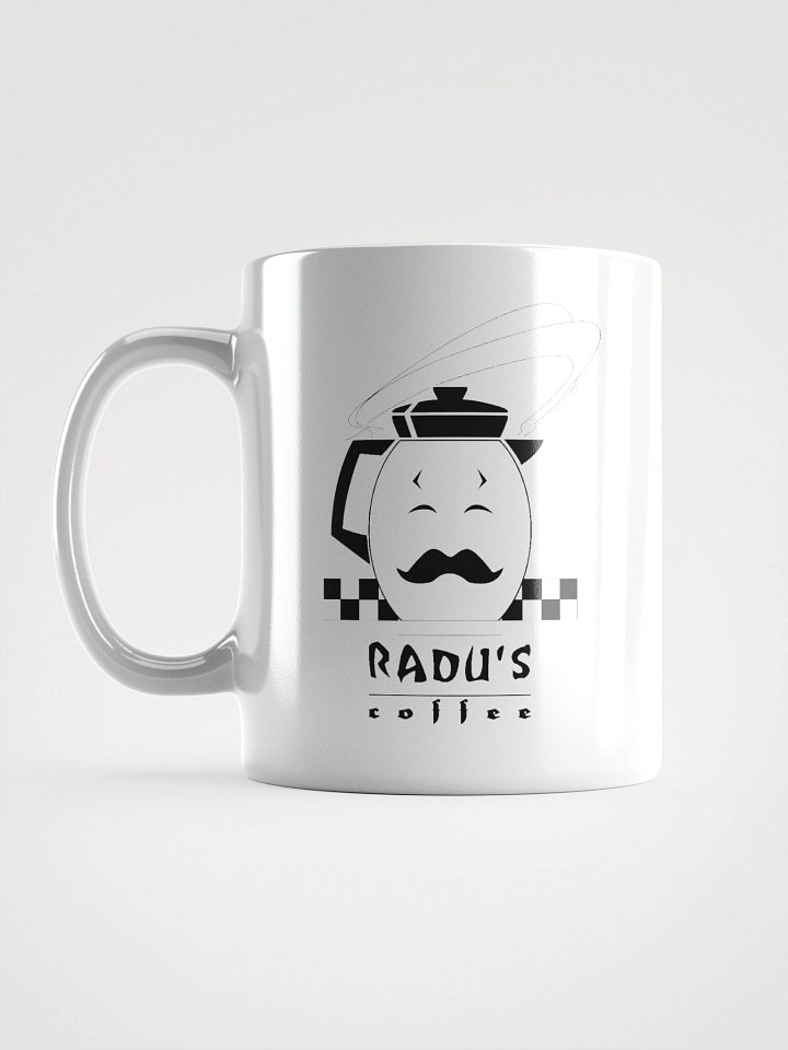 Radu's Coffee | White Glossy Mug by Mugz product image (1)