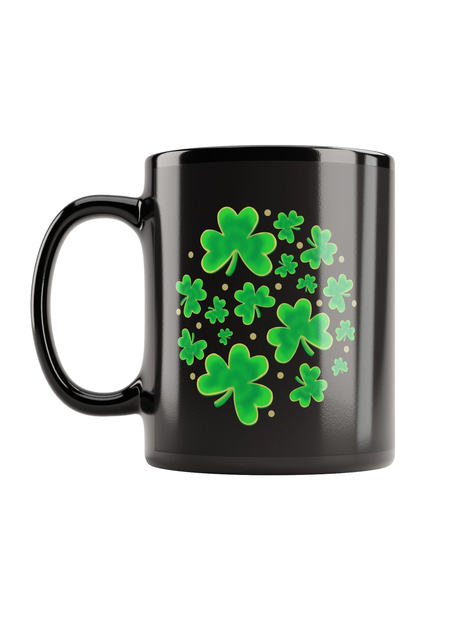 Gilded Luck Black Mug product image (6)