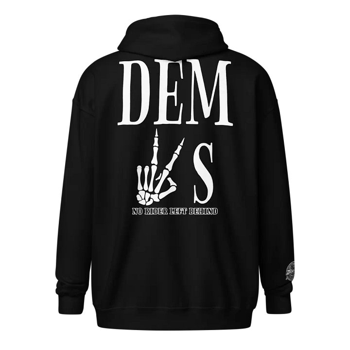 DEM 2s | 2025 ZIP | FRONT EMBROIDER | SKELE BACK product image (2)