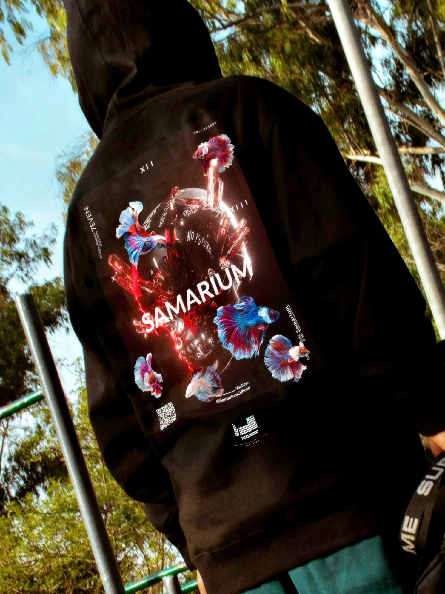 N°2 • GREED | DEEP BLACK HOODIE product image (3)