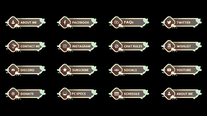 Rustic Nature Twitch Panels product image (2)