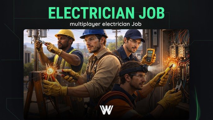 Fivem Multiplayer Electrician Job [ Qb / Esx / Qbox ] product image (1)